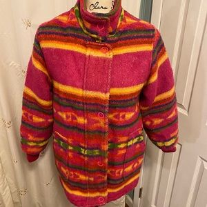 Vintage Rothschild little girls southwest coat